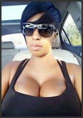 best of Ebony nipple slip