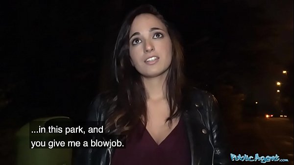 Public agent spanish student fucks party