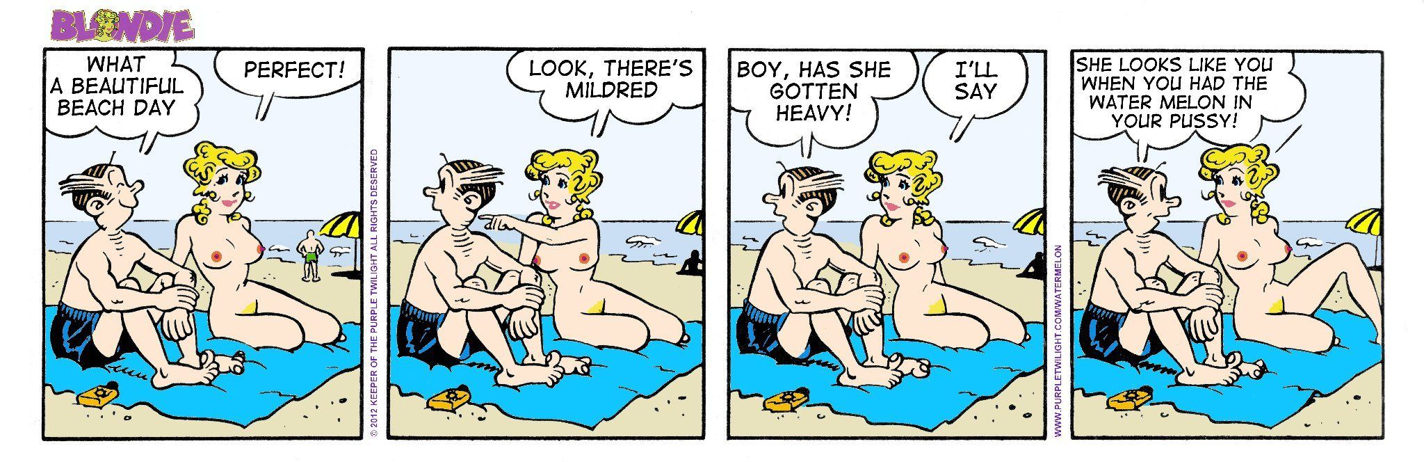Blondie and dagwood cartoon porn pictures Porno pics hot. hq nude image